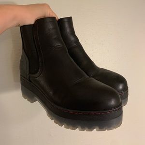 MIA Black Platform Chelsea Boot
